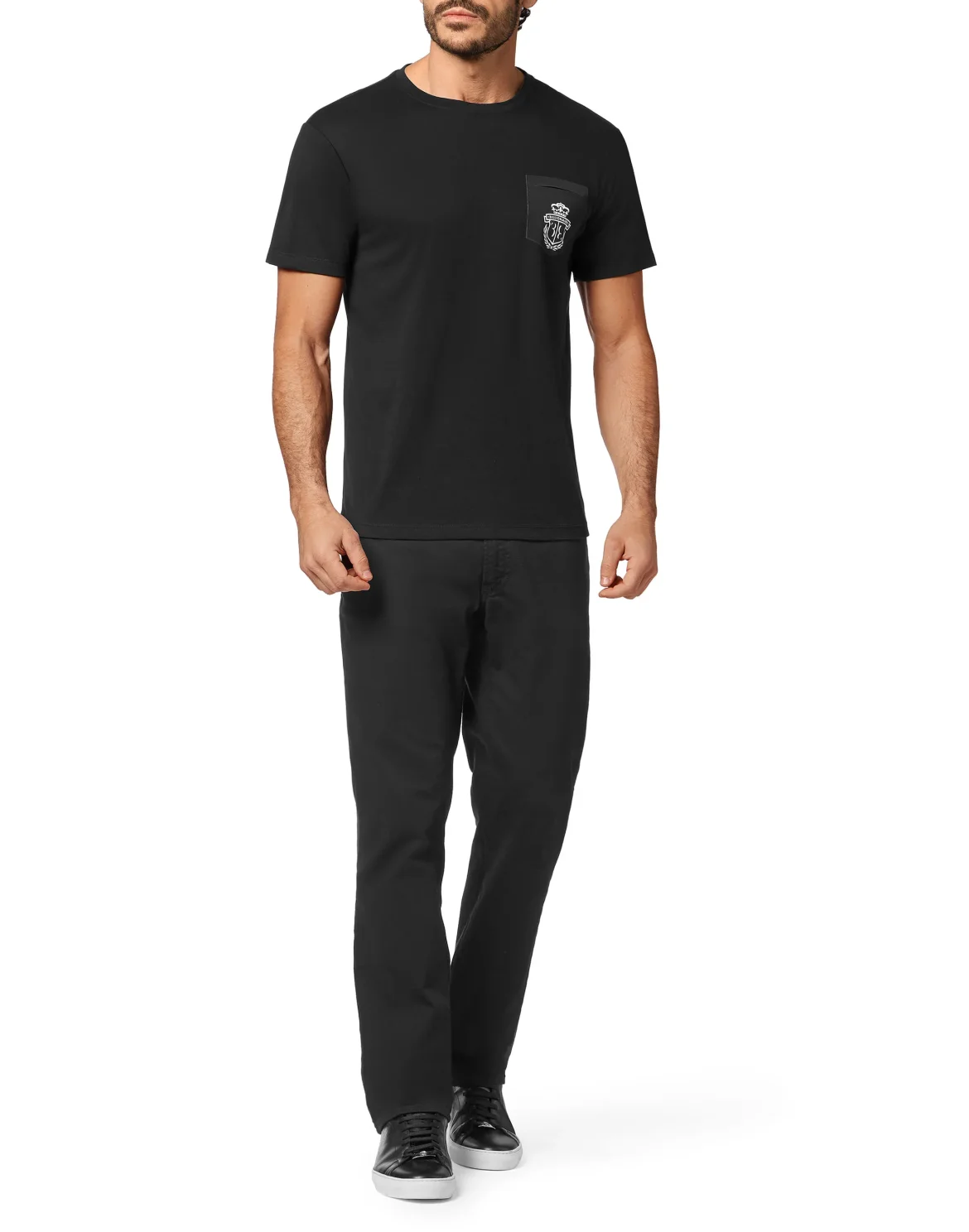 T-shirt Round Neck SS, цвет: Черный
