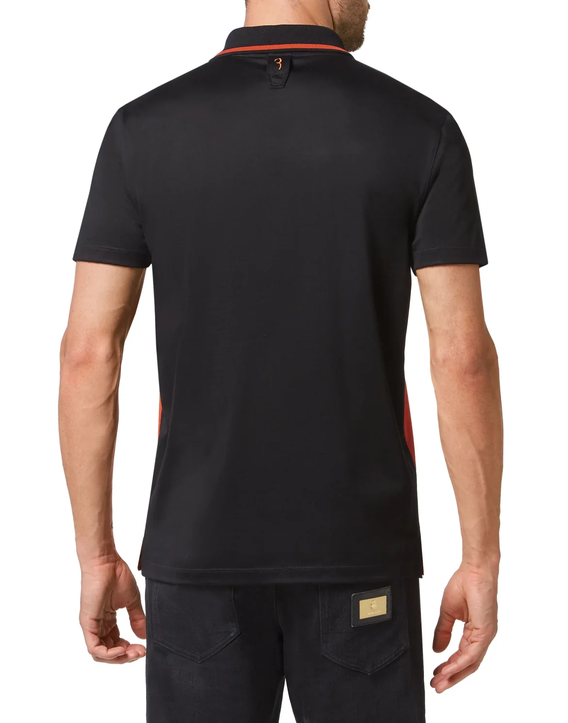 Polo Shirt SS Crest, цвет: Черный