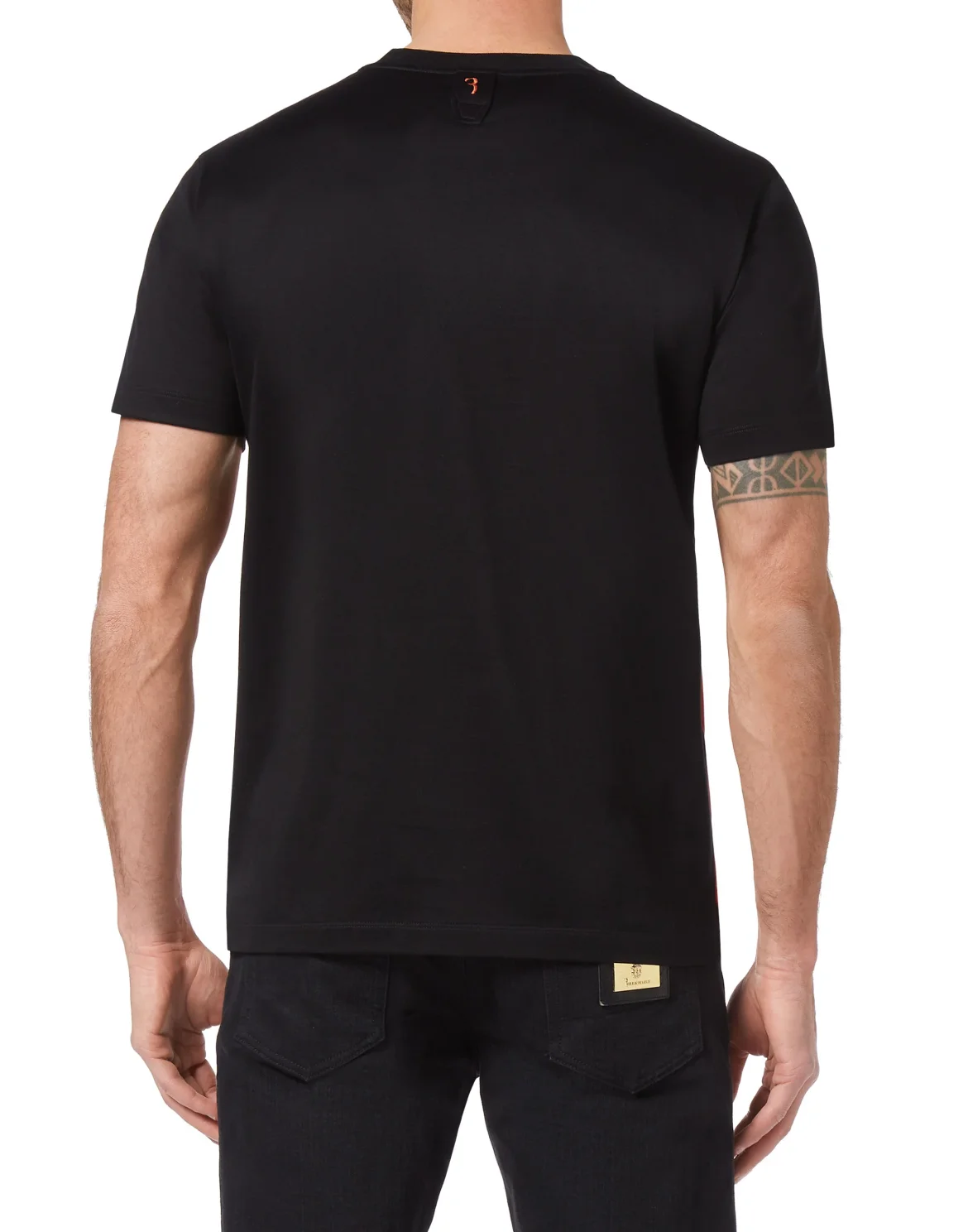 T-shirt Round Neck SS Crest, цвет: Черный