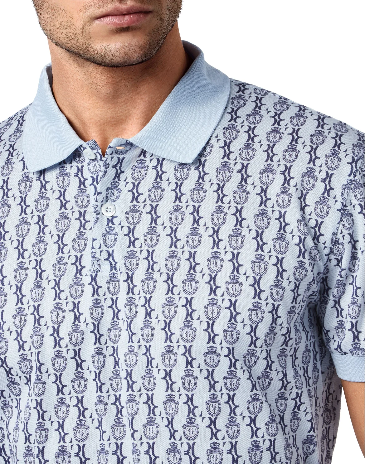 Polo Shirt SS Crest, цвет: Серый