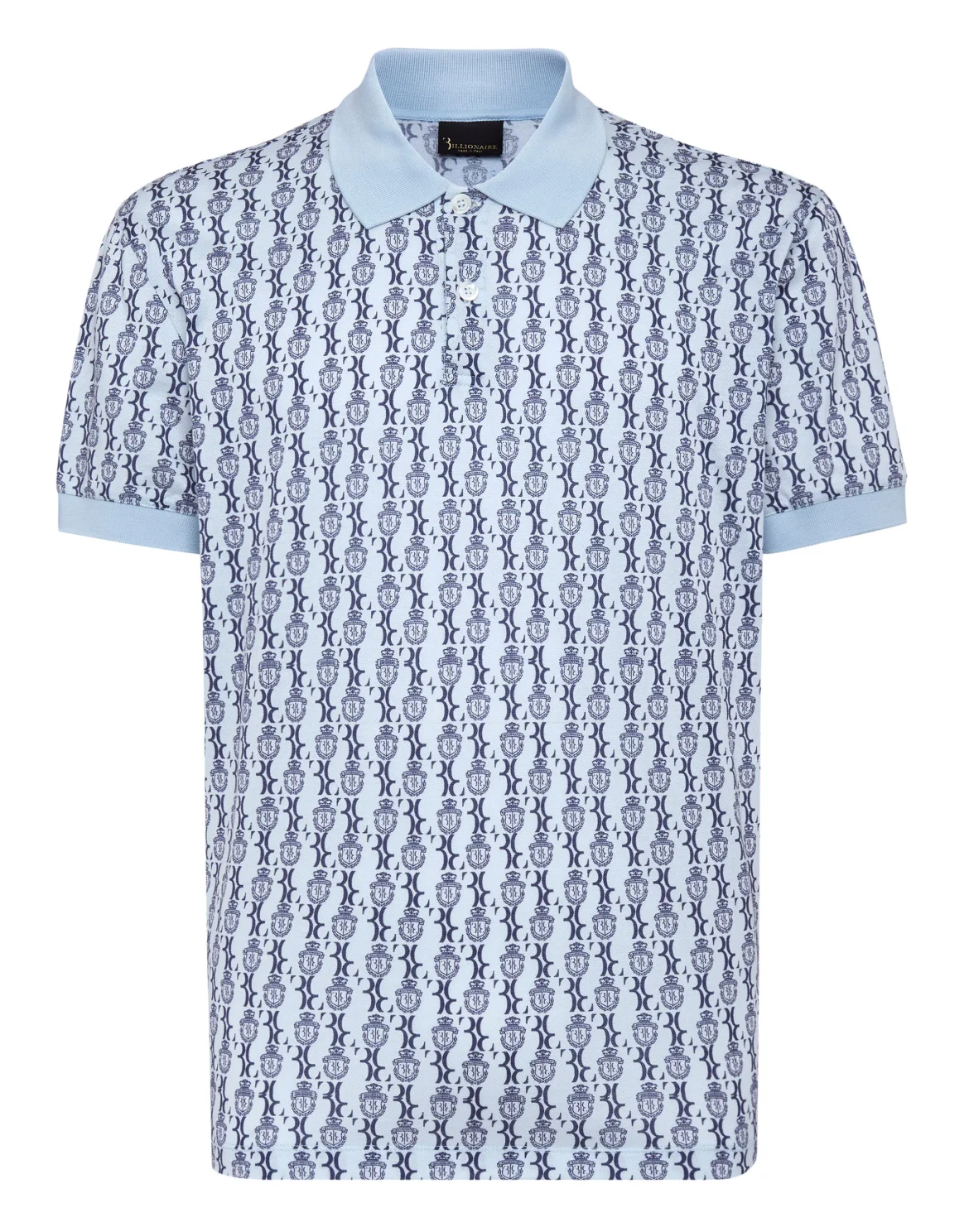 Polo Shirt SS Crest, цвет: Серый