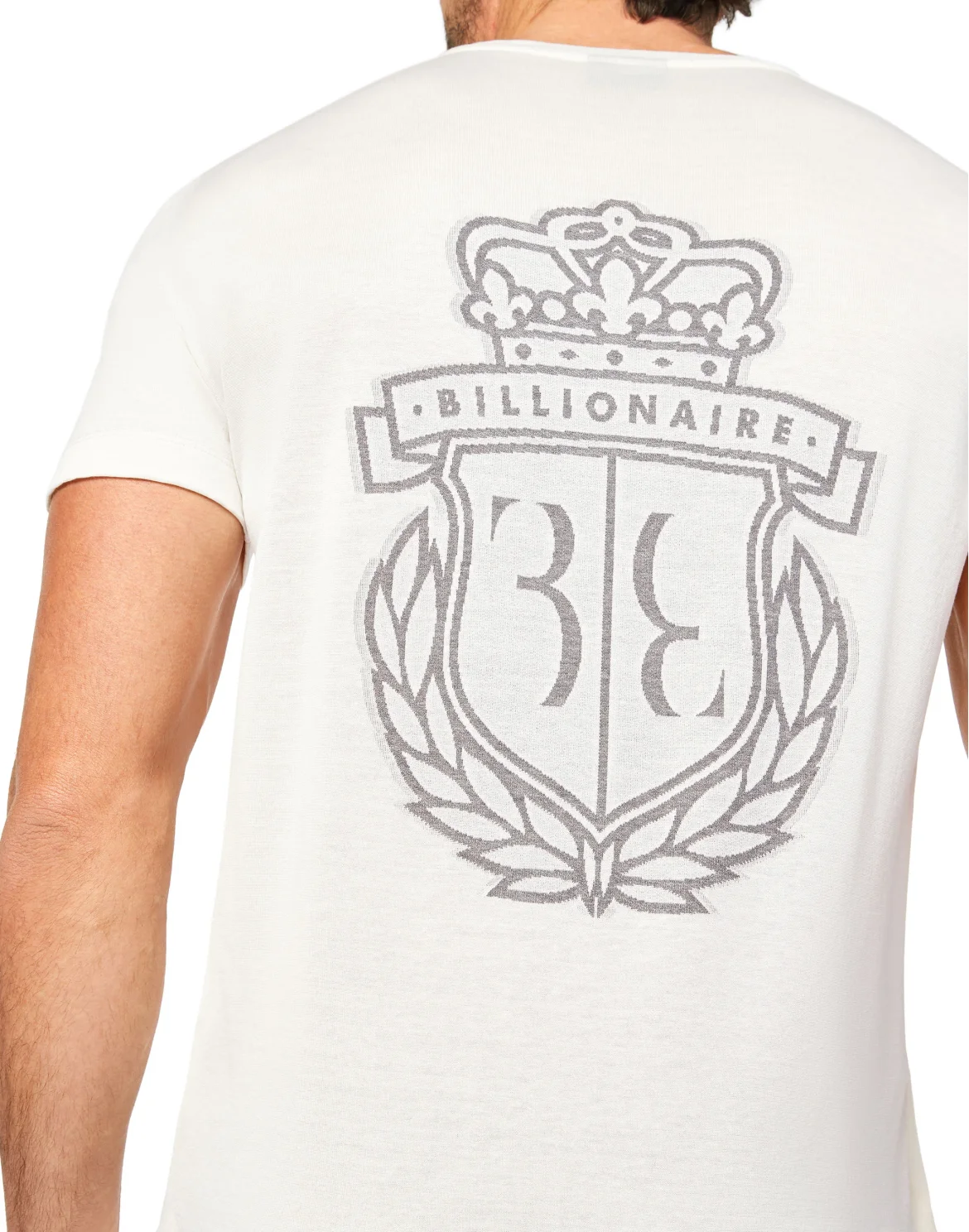 T-shirt Round Neck SS Crest, цвет: Белый