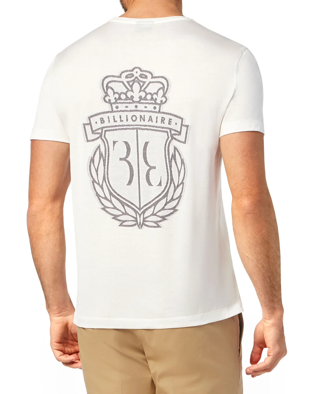 T-shirt Round Neck SS Crest, цвет: Белый