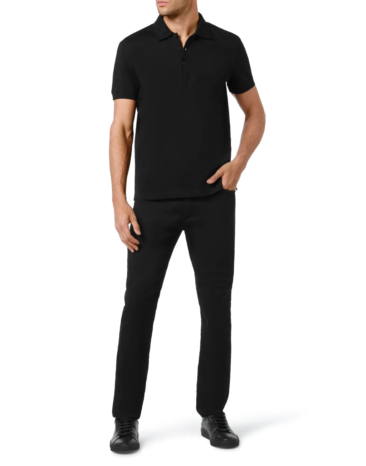 Polo Shirt SS, цвет: Черный