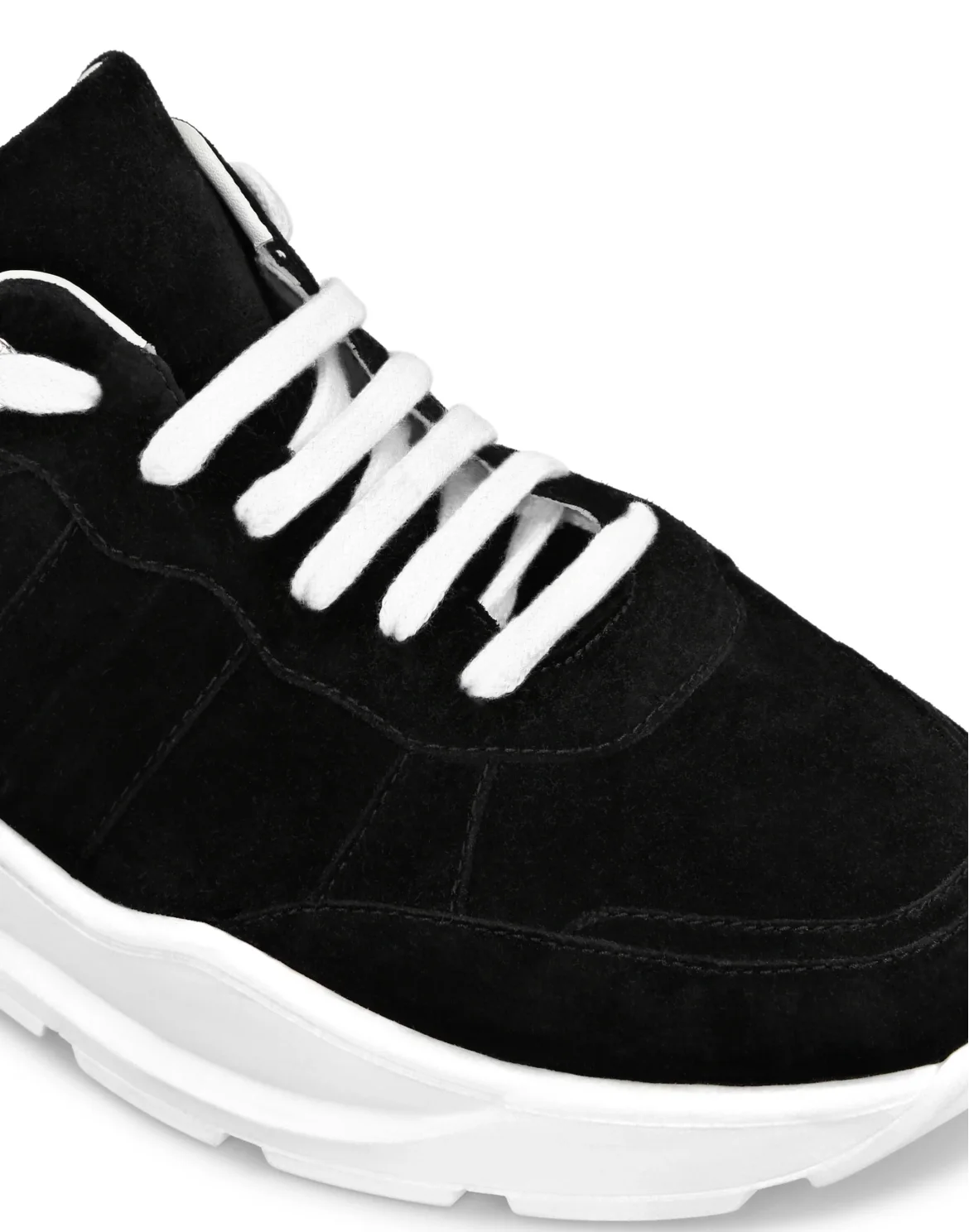 Suede Runner, цвет: Черный