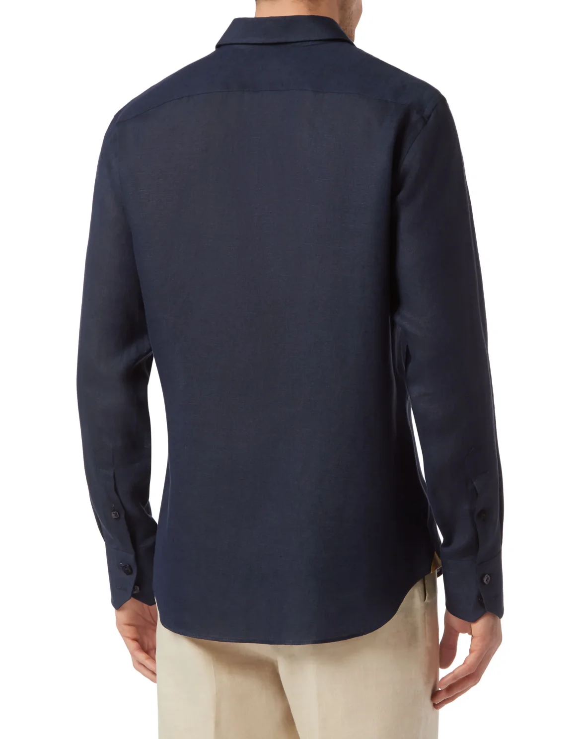 Linen Shirt Silver Cut LS, цвет: Синий