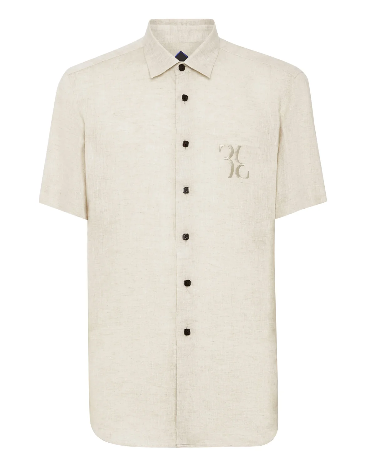 Linen Shirt Silver Cut SS, цвет: Бежевый