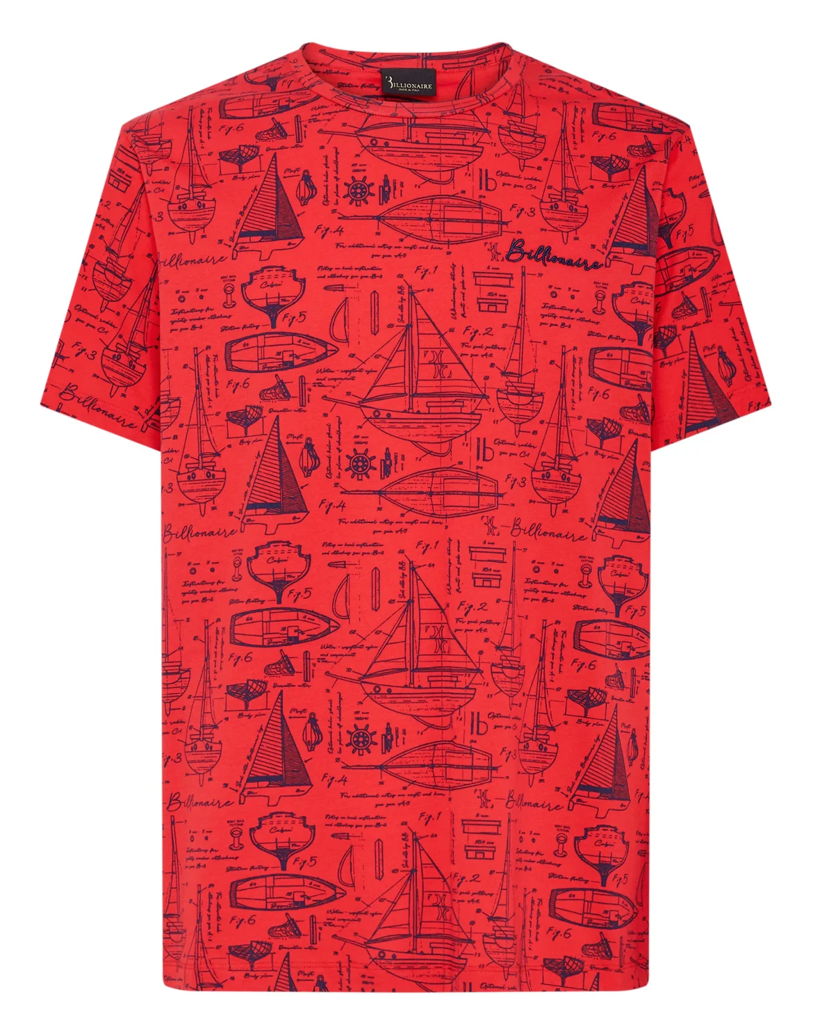 Maco T-shirt Round Neck SS, цвет: Красный
