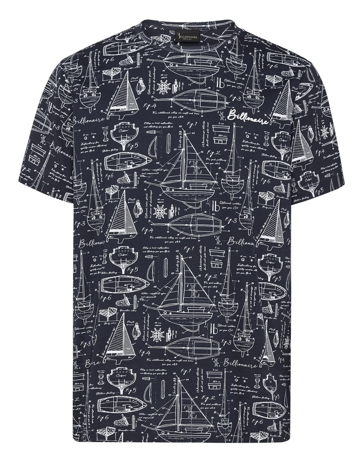 Maco T-shirt Round Neck SS, цвет: Синий