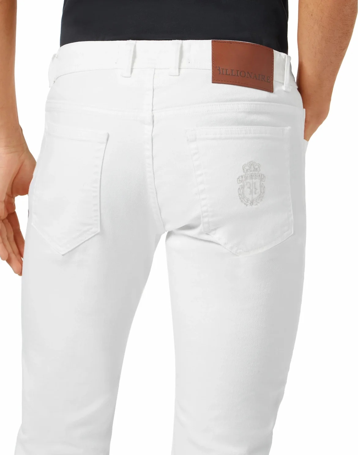 Denim Trousers Super Straight Cut, цвет: Белый