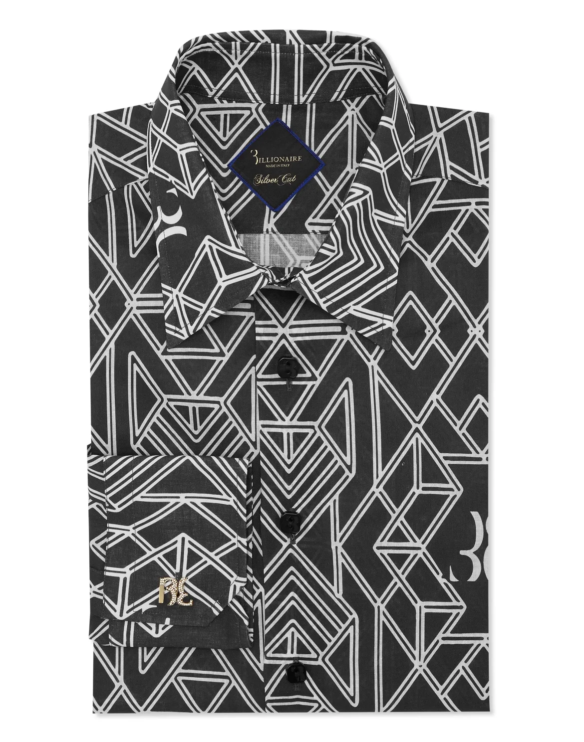 Linen Shirt Silver Cut LS, цвет: Черный