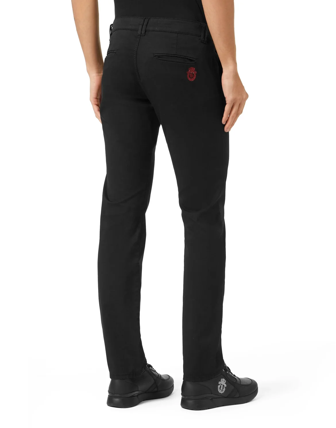 Long Trousers Chinos fit, цвет: Черный