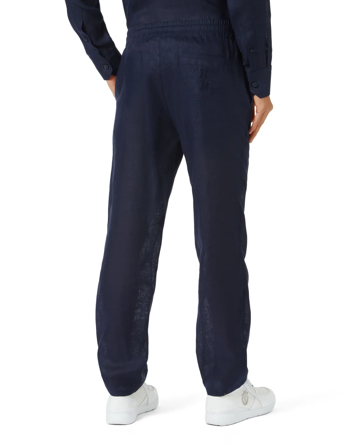 Linen Long Trousers, цвет: Синий