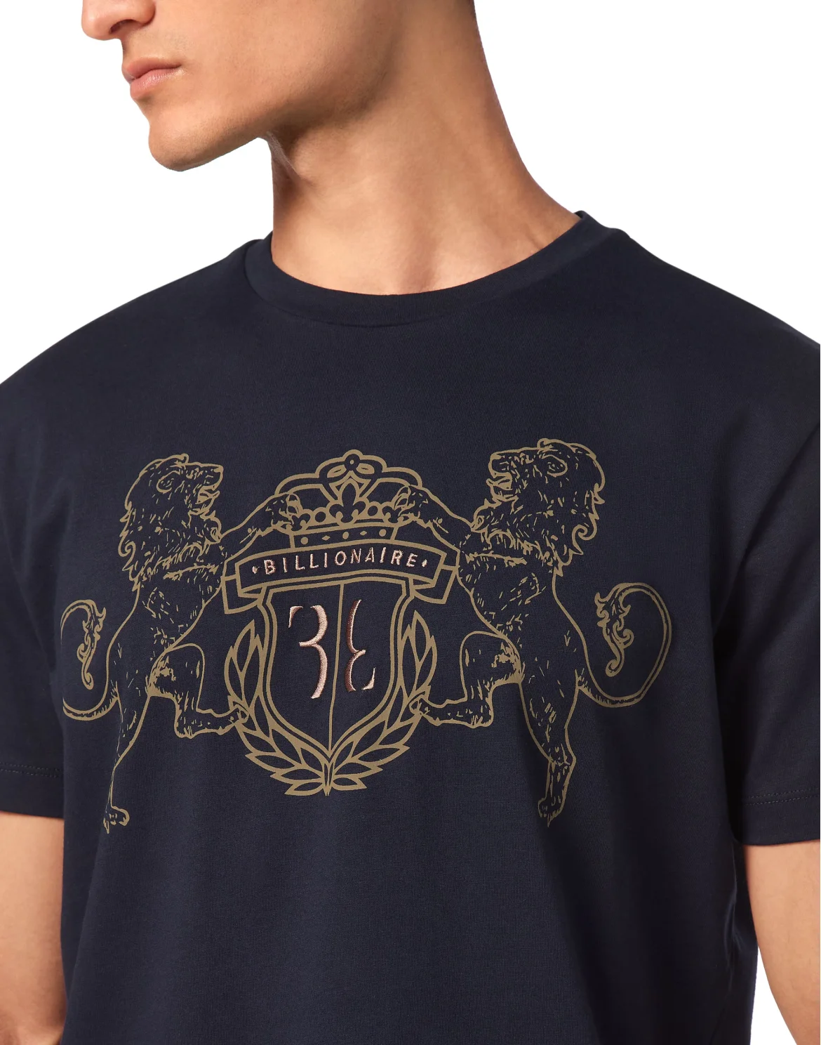 T-shirt Round Neck SS, цвет: Синий