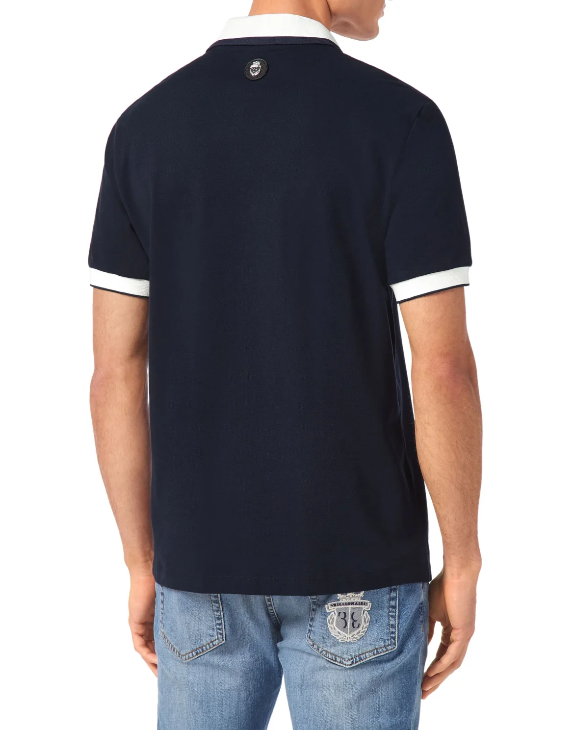 Piquet Polo shirt SS, цвет: Синий