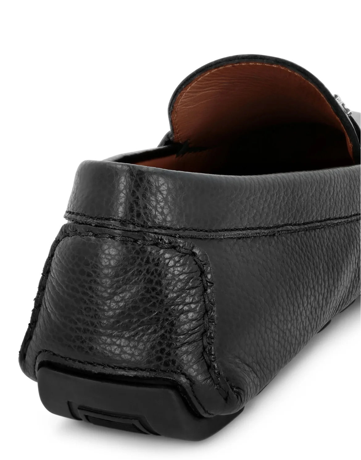Leather Moccasin, цвет: Черный