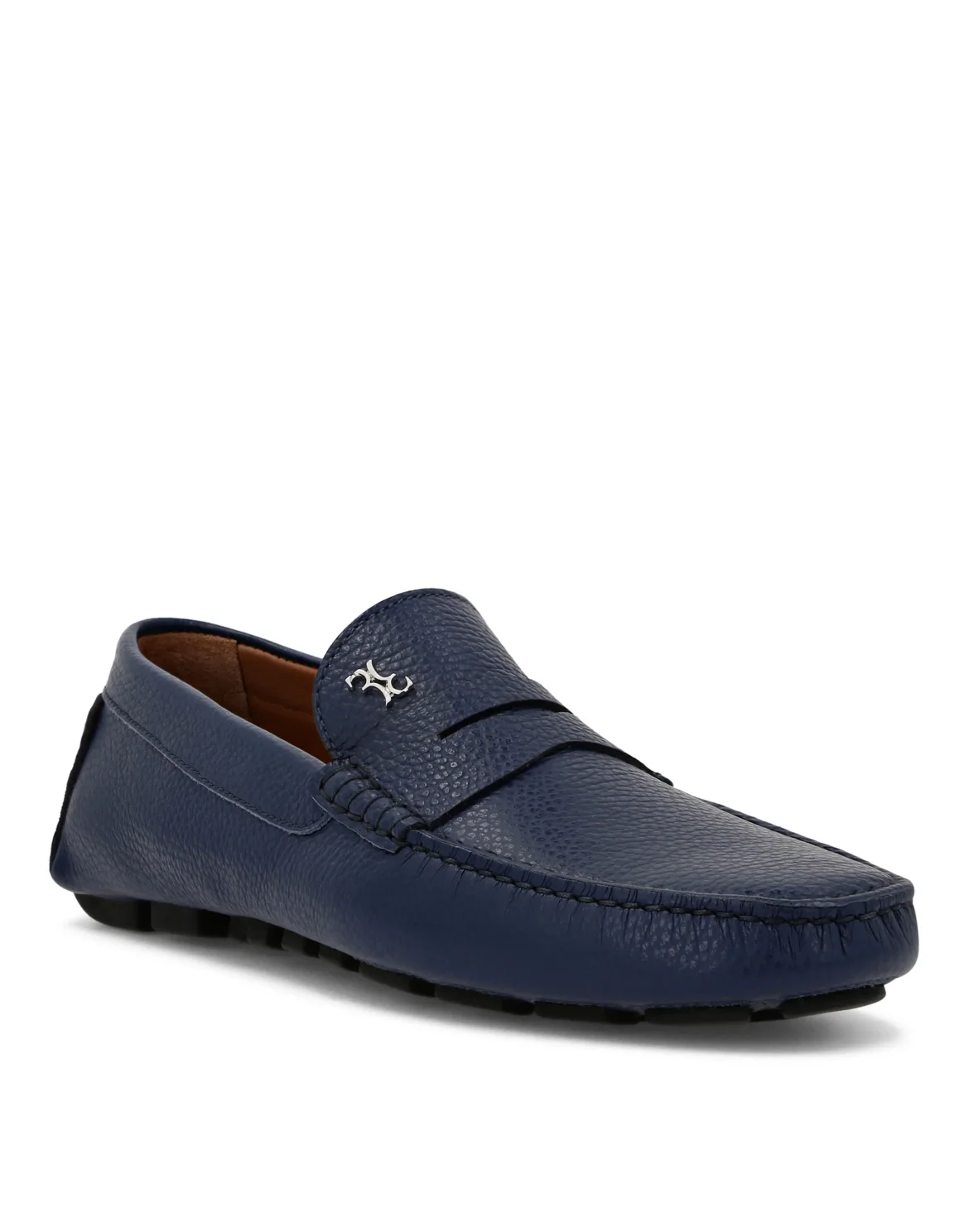 Leather Moccasin, цвет: Синий