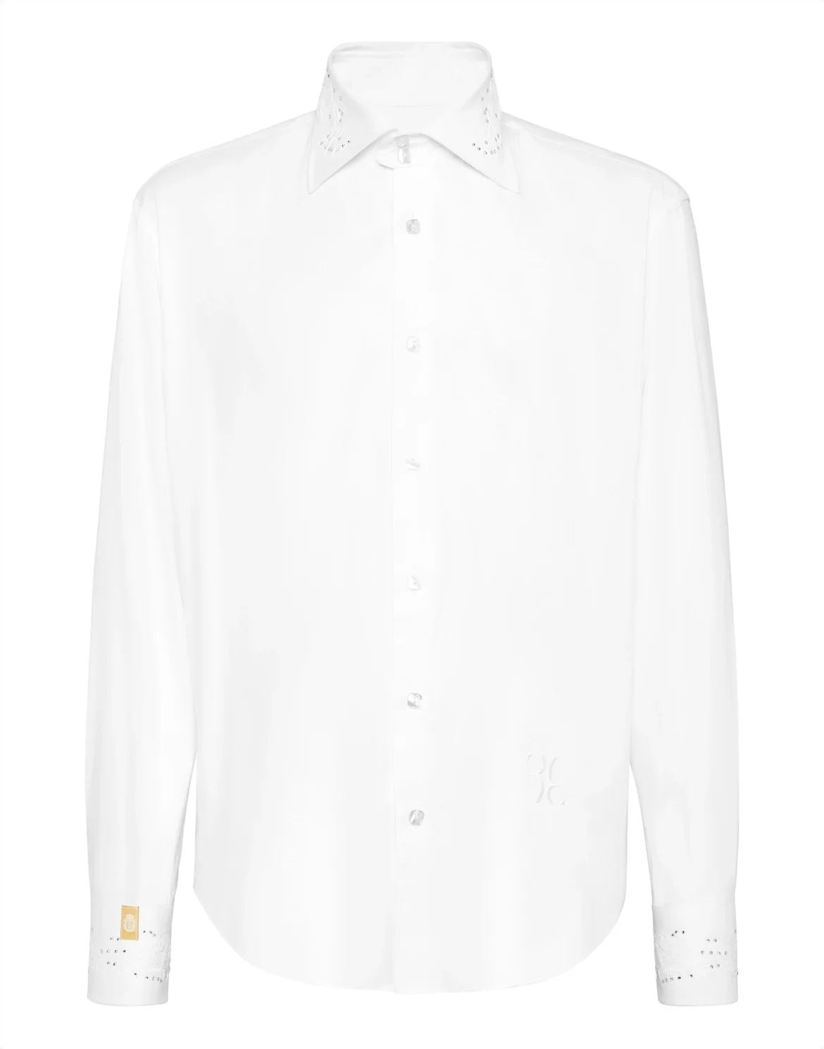 Shirt Gold Cut LS Silk, цвет: Белый