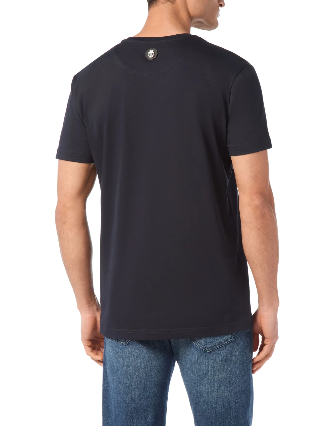 T-Shirt Round Neck SS Pocket Lion, цвет: Синий