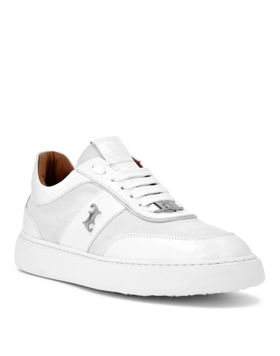 Low Top Sneakers Nubuck, цвет: Белый