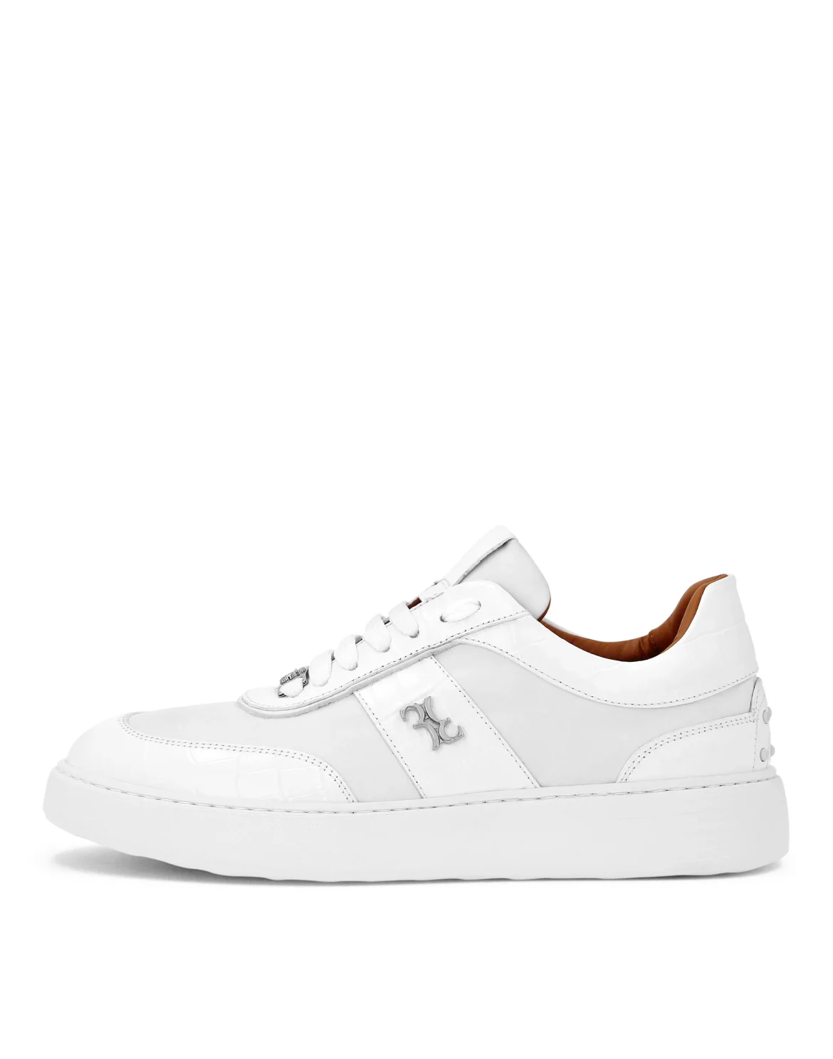 Low Top Sneakers Nubuck, цвет: Белый