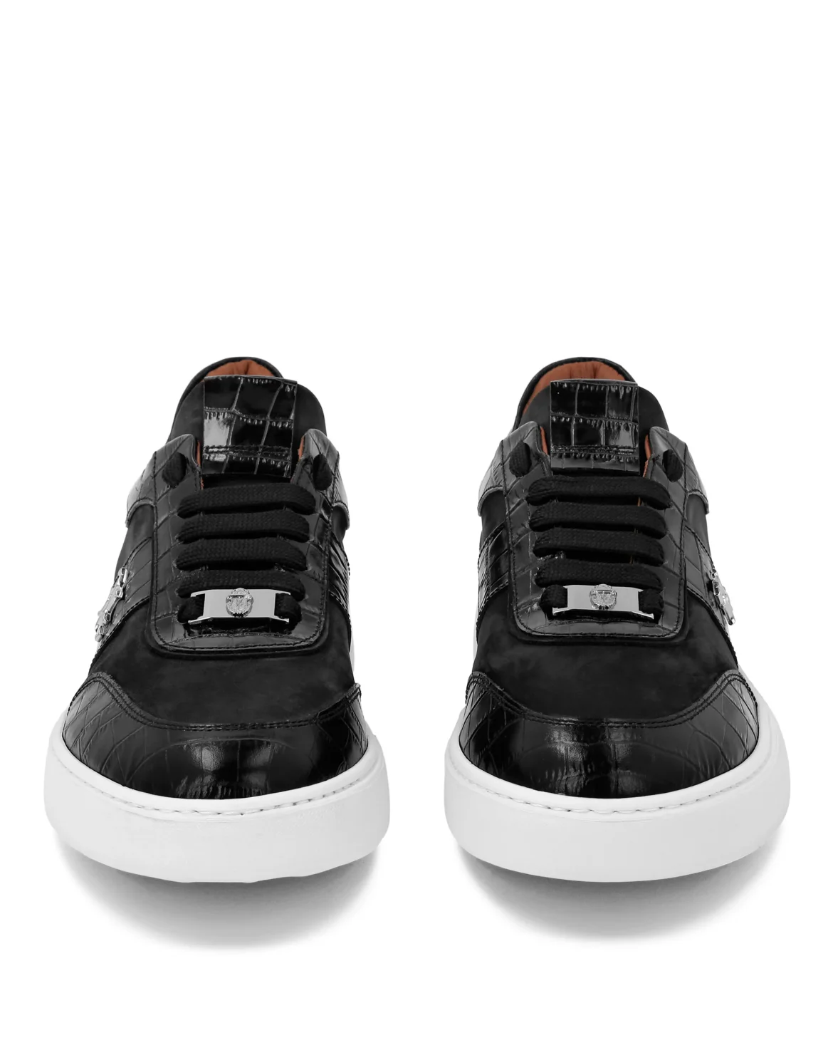 Low Top Sneakers Nubuck, цвет: Черный