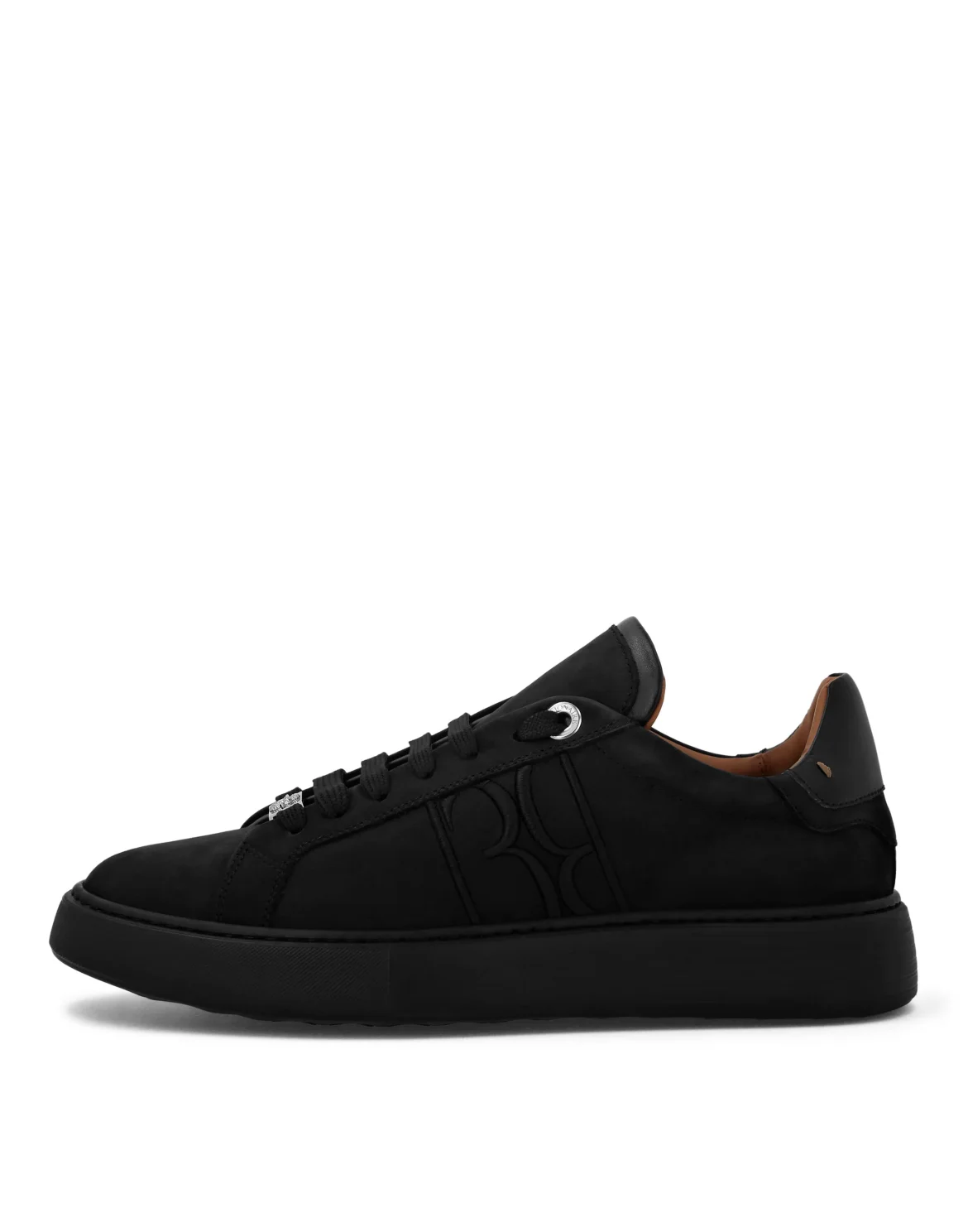 Low Top Sneakers Suede, цвет: Черный
