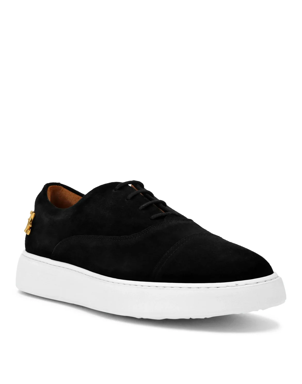 Low Top Sneakers Suede, цвет: Черный