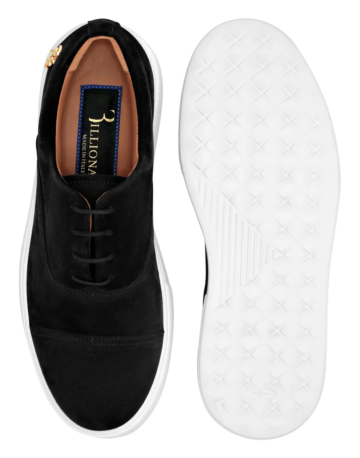 Low Top Sneakers Suede, цвет: Черный