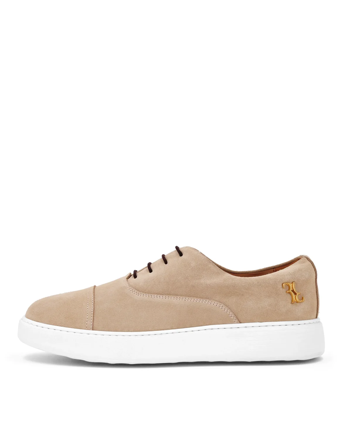 Low Top Sneakers Suede, цвет: Бежевый
