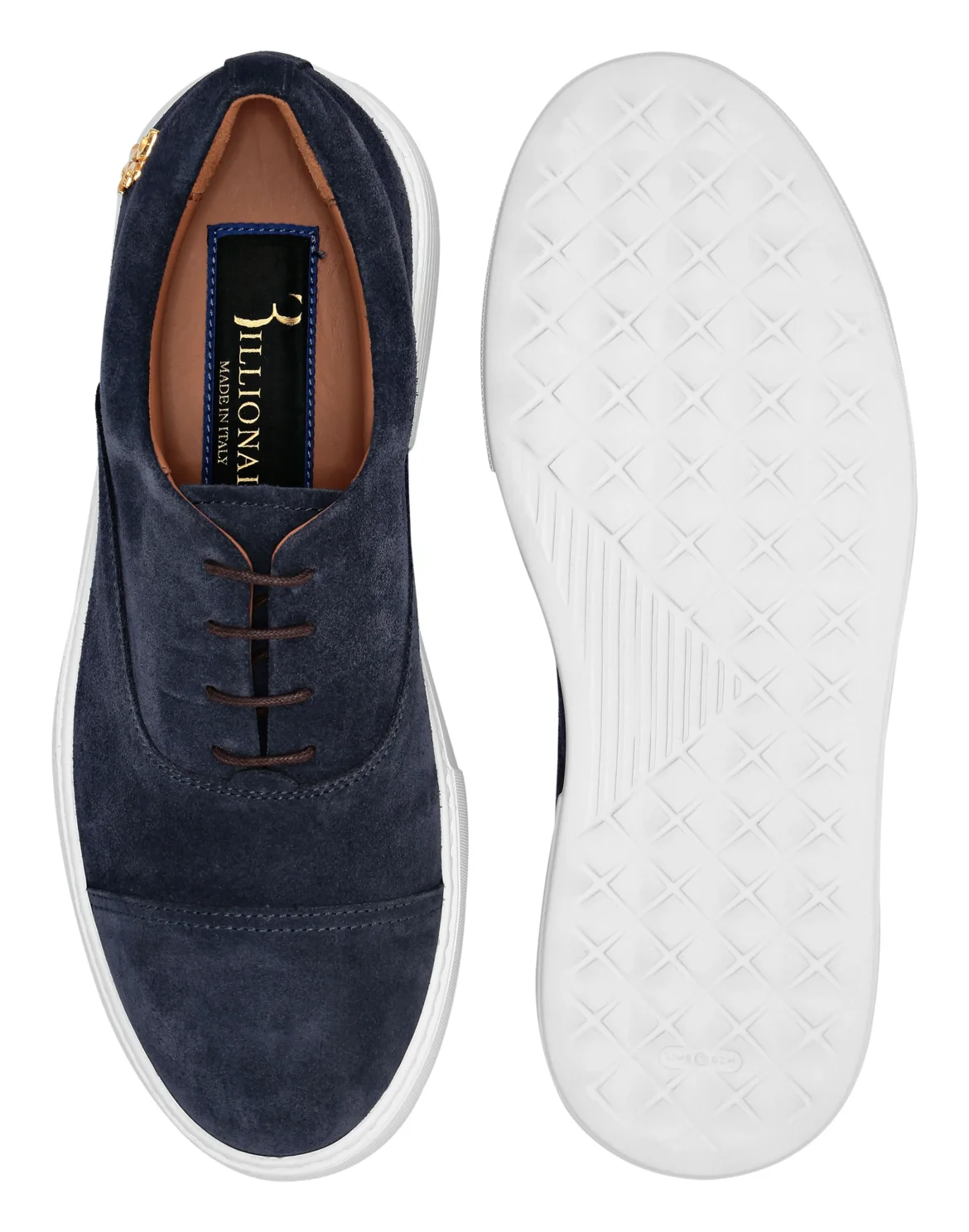 Low Top Sneakers Suede, цвет: Синий