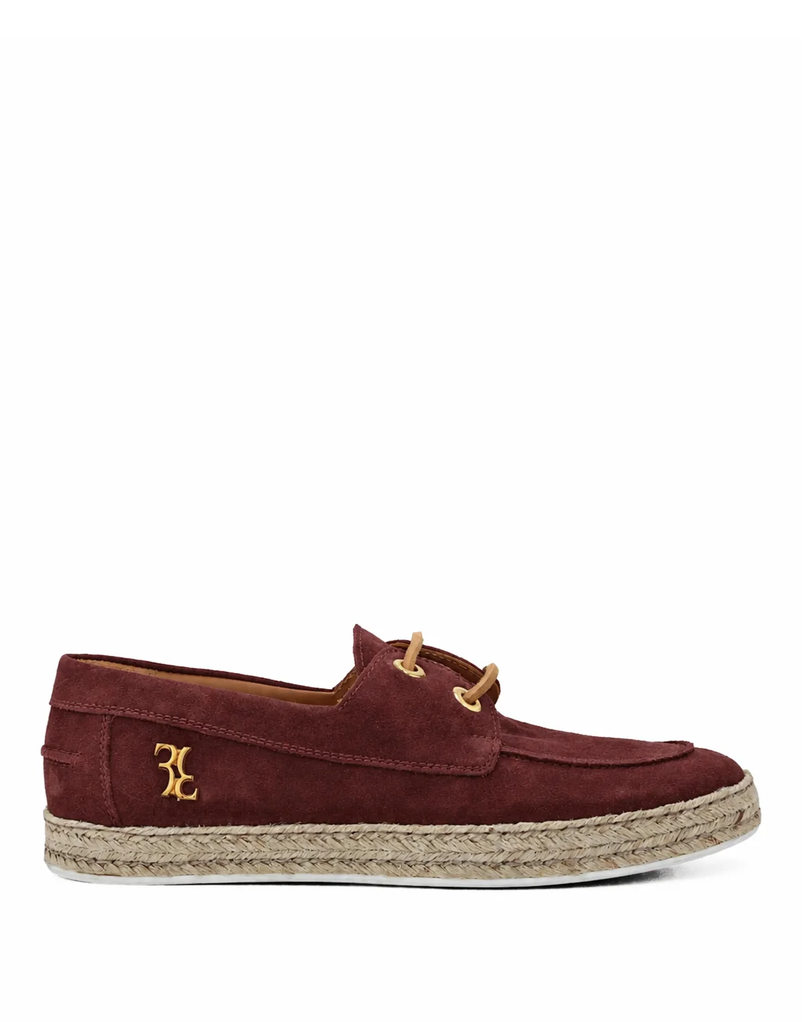 Suade Loafers Rafia, цвет: Красный