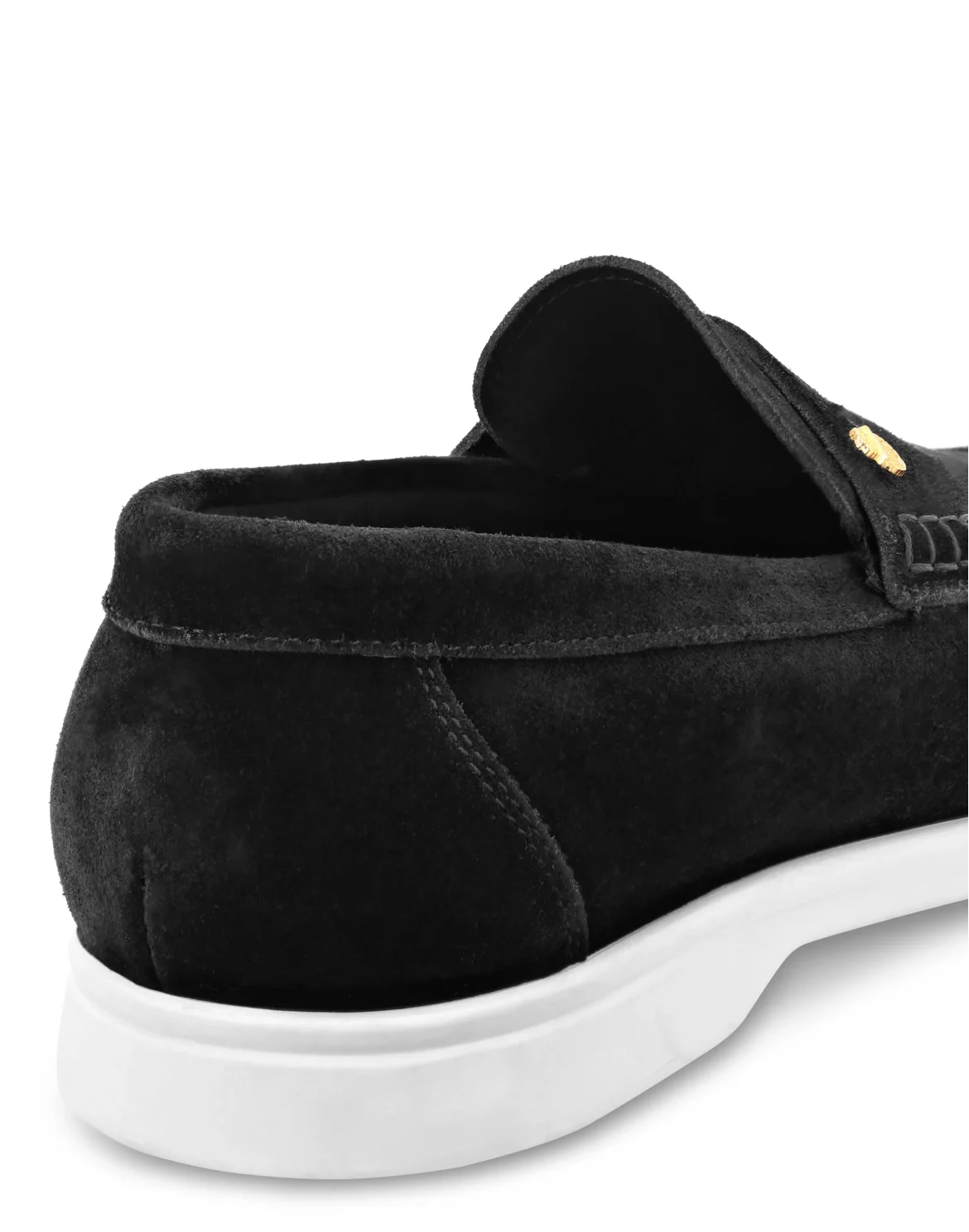 Suade Loafers Rovesciato, цвет: Черный