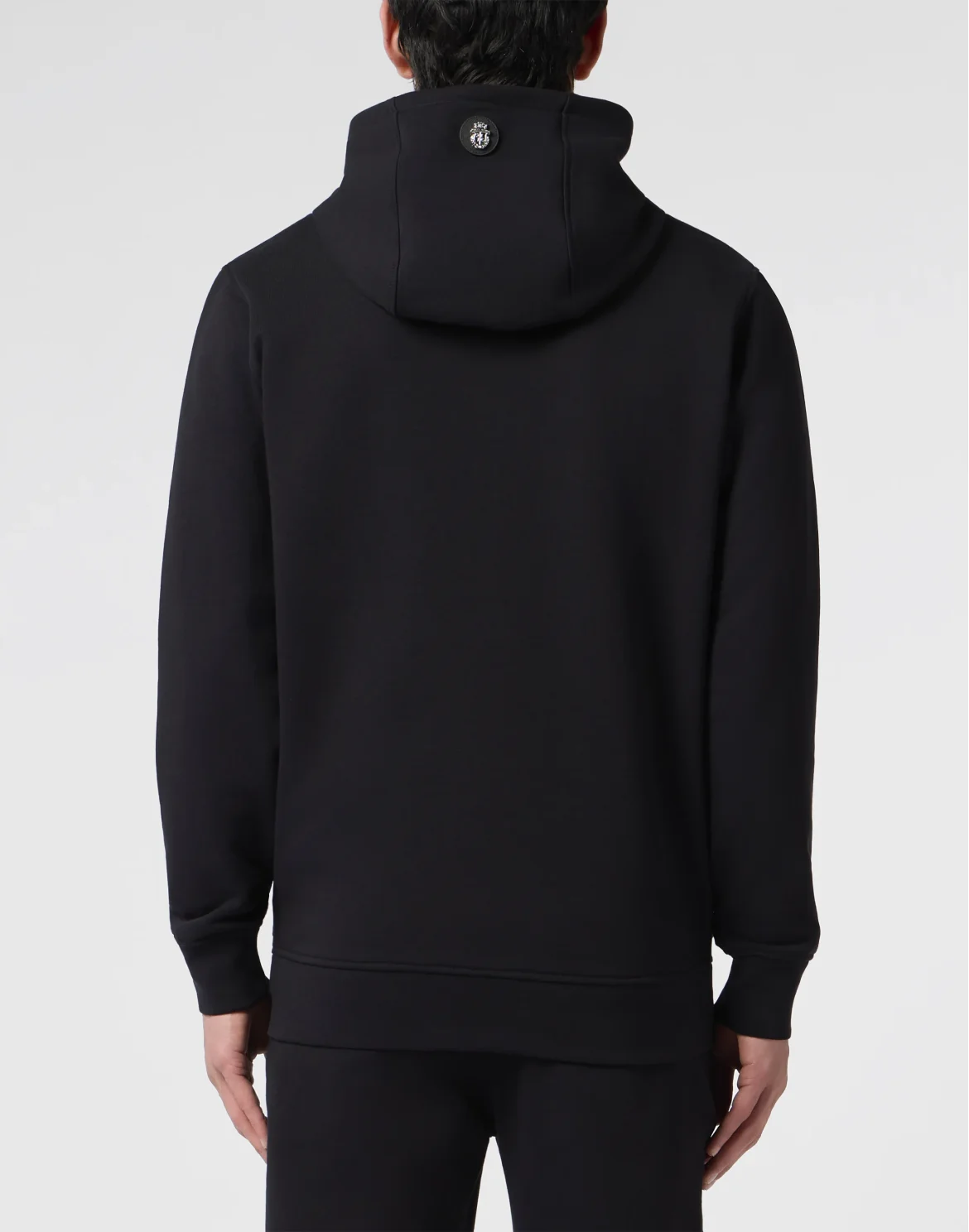 Zip Jacket with Embroidered Patch, цвет: Черный