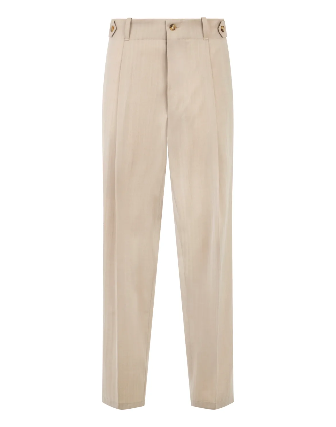 Relaxed Fit Trousers, цвет: Бежевый