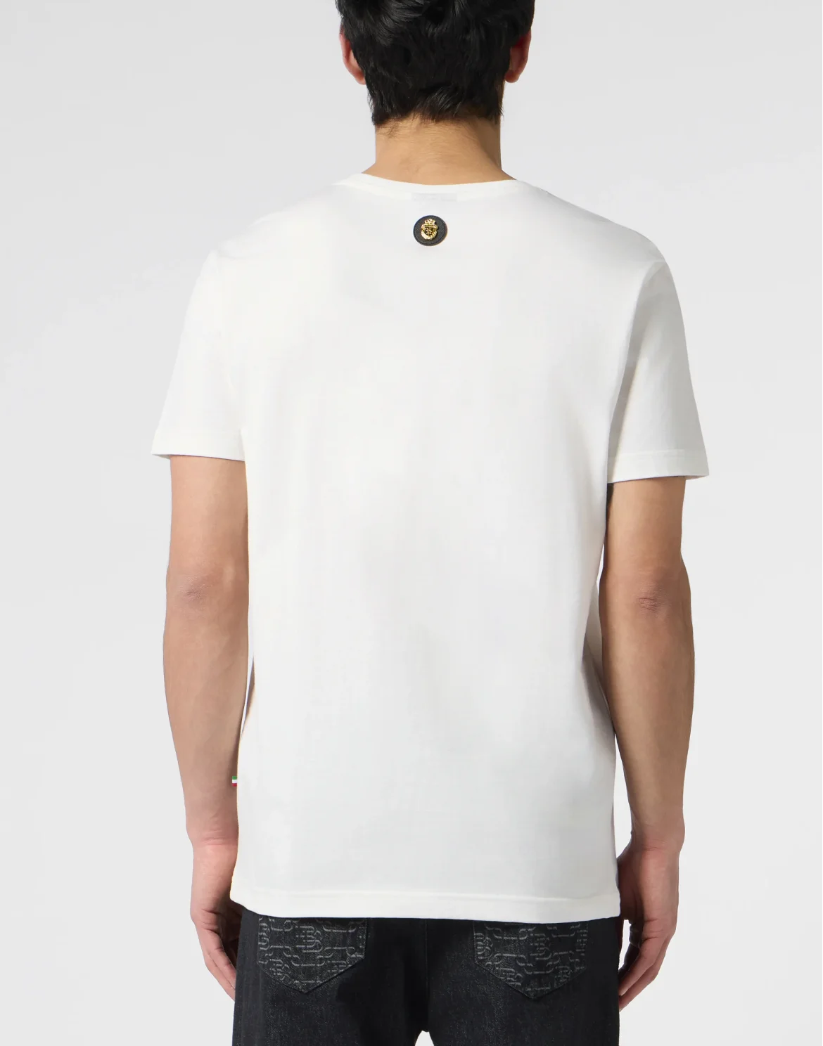 Round-Neck T-Shirt Casablanca, цвет: Бежевый
