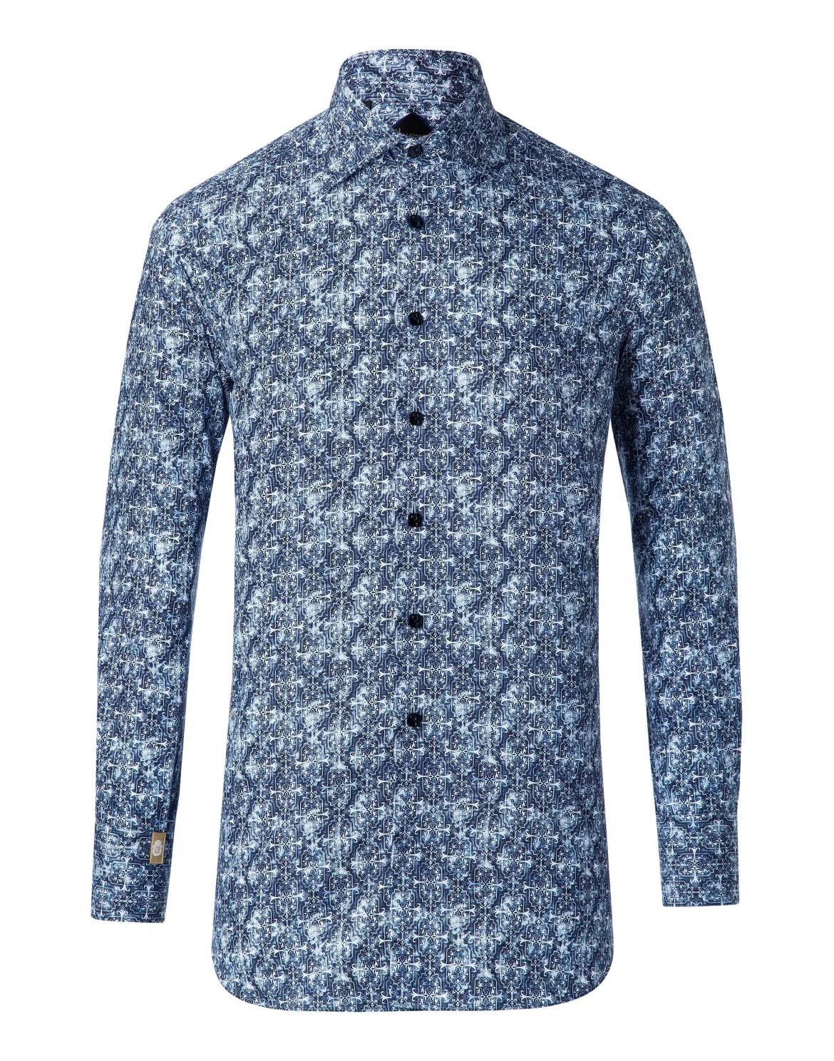 Shirt Silver Cut LS "New one", цвет: Синий
