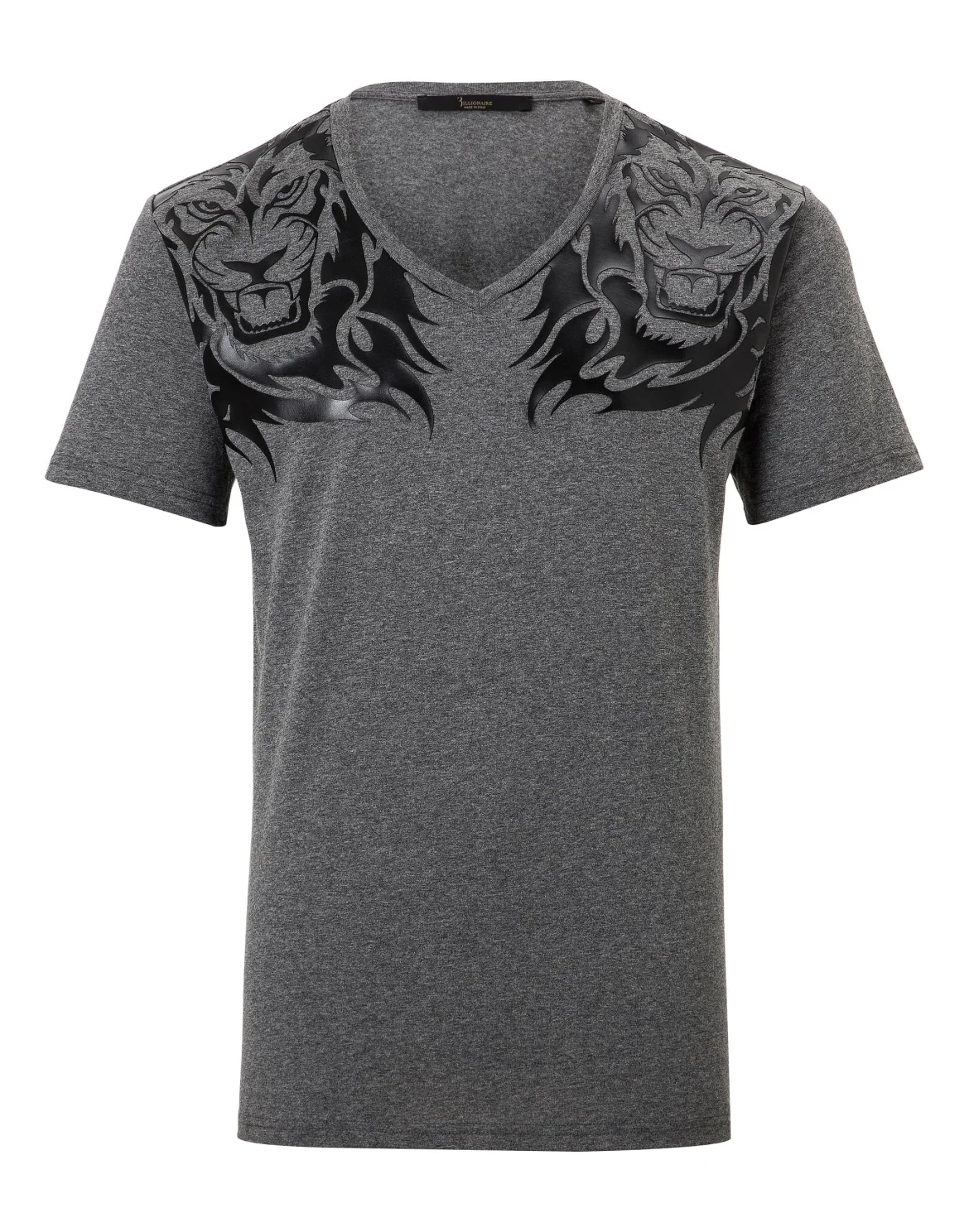 T-shirt V-Neck SS "Spencer", цвет: Серый