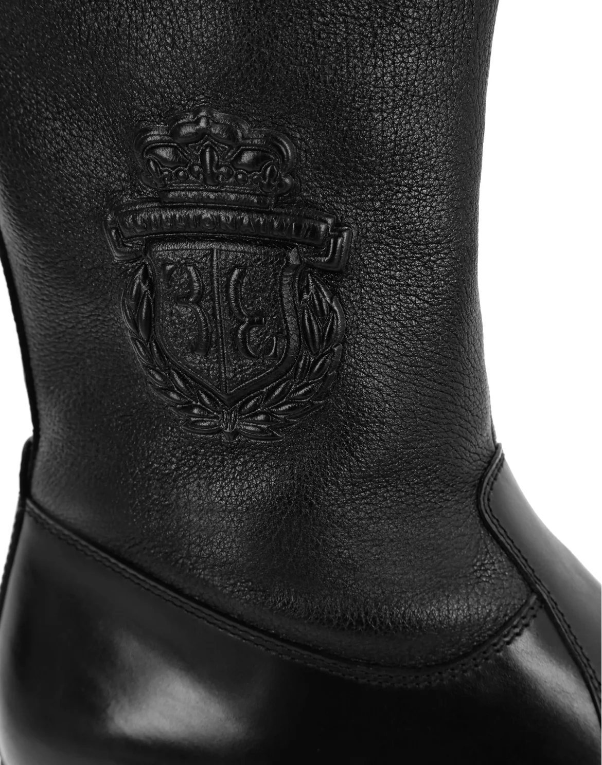 Boots Low Flat "Leon", цвет: Черный