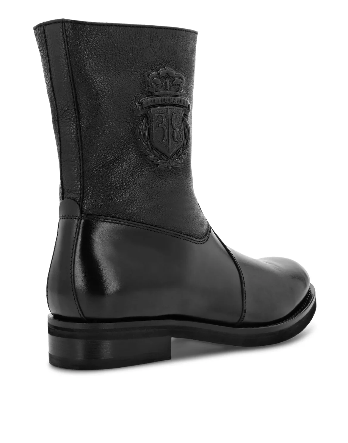 Boots Low Flat "Leon", цвет: Черный