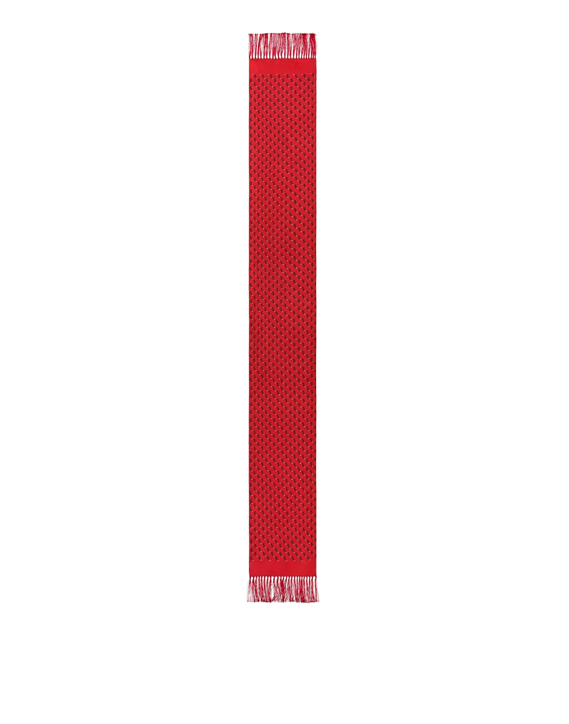 Long Scarf All over BB, цвет: Красный