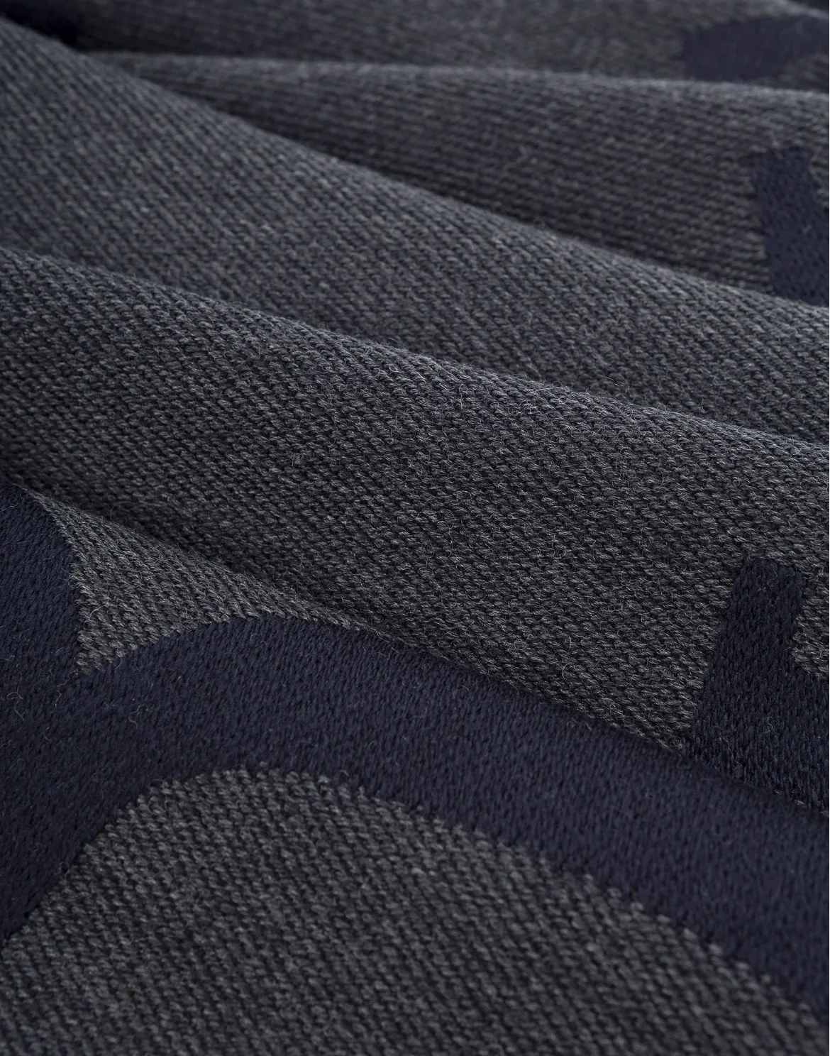Long Scarf Crest, цвет: Черный