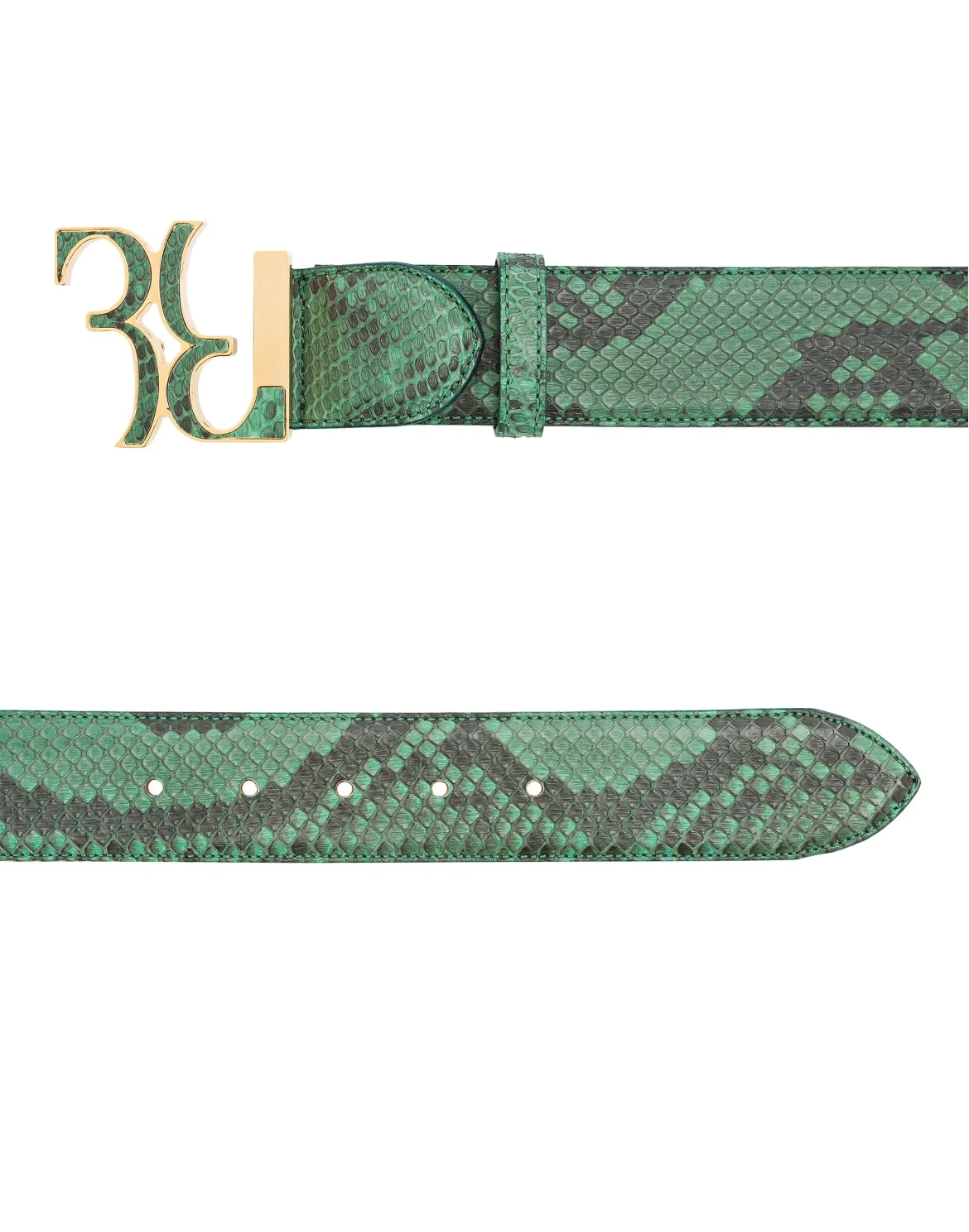 Belt Luxury, цвет: Зеленый