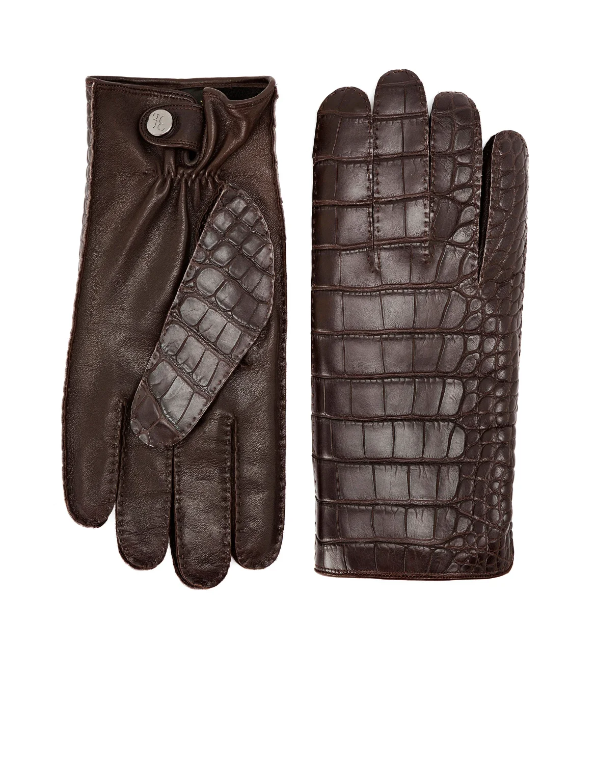 Mid-gloves Luxury, цвет: Коричневый