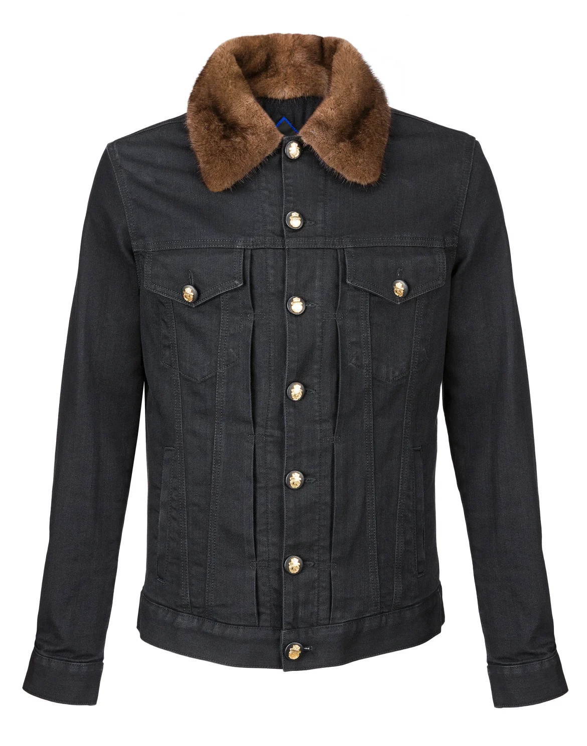 Denim Jacket Luxury, цвет: Черный