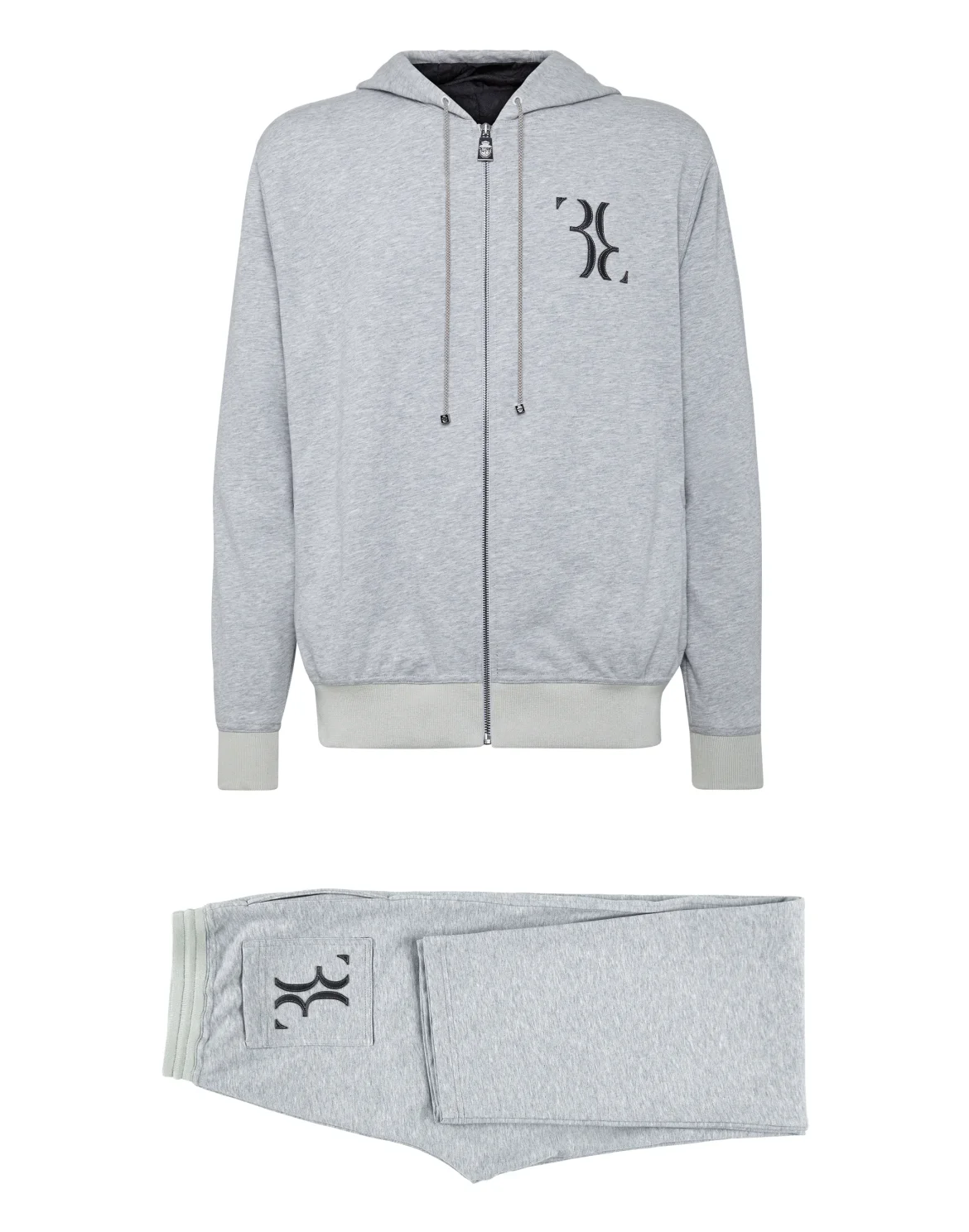 Hoodie/Trousers - T Double B, цвет: Серый