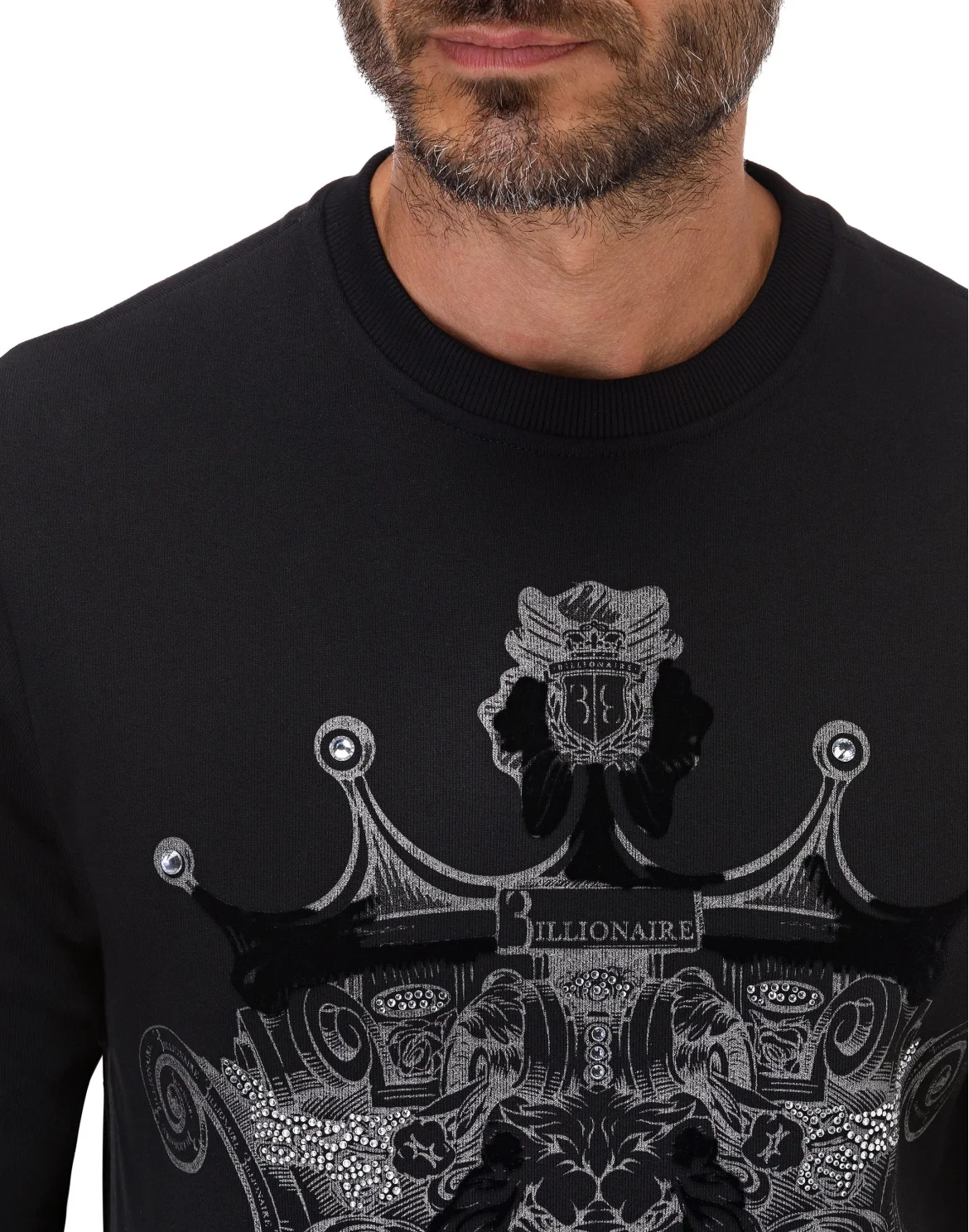 Sweatshirt LS Lion, цвет: Черный