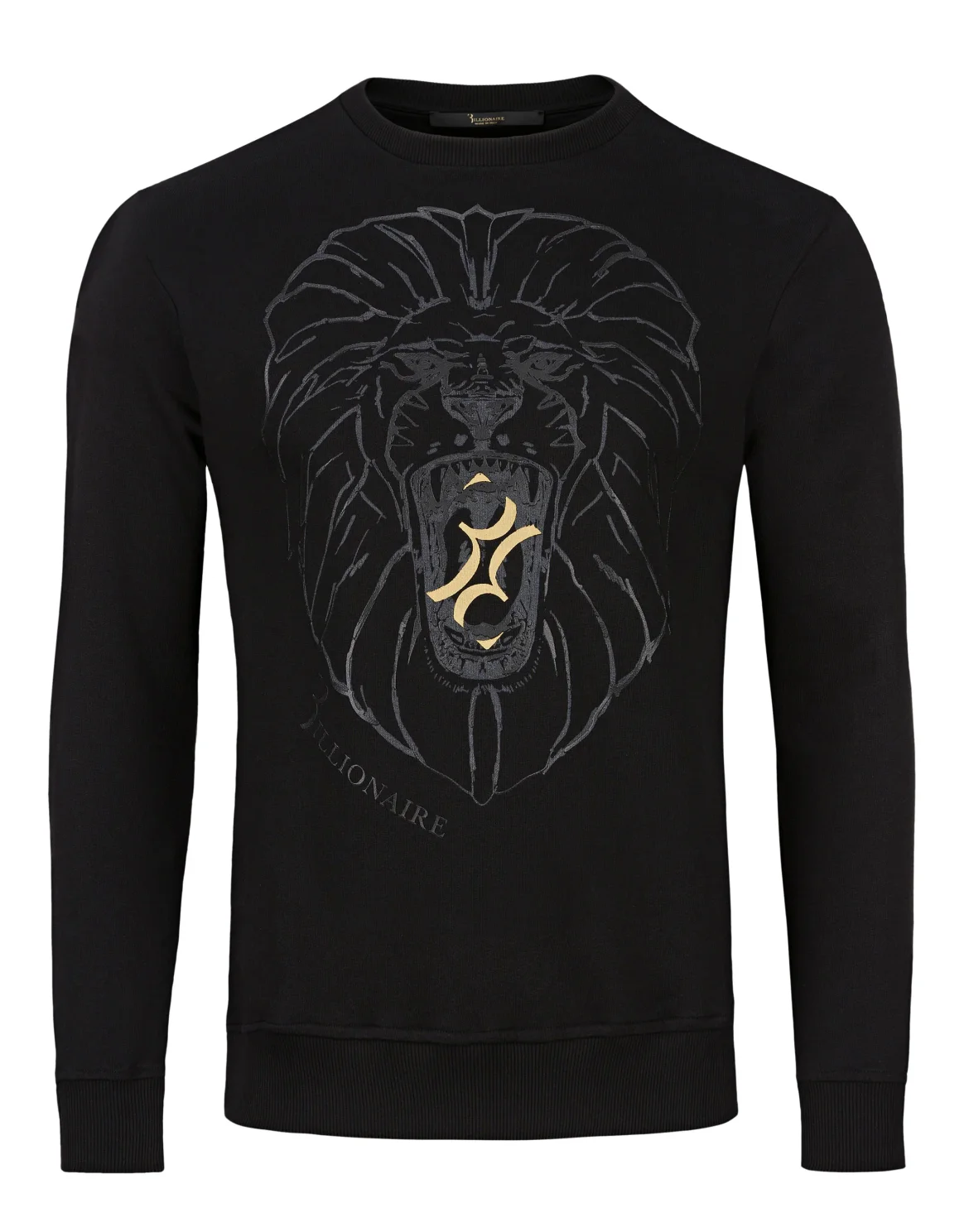 Sweatshirt LS Lion, цвет: Черный