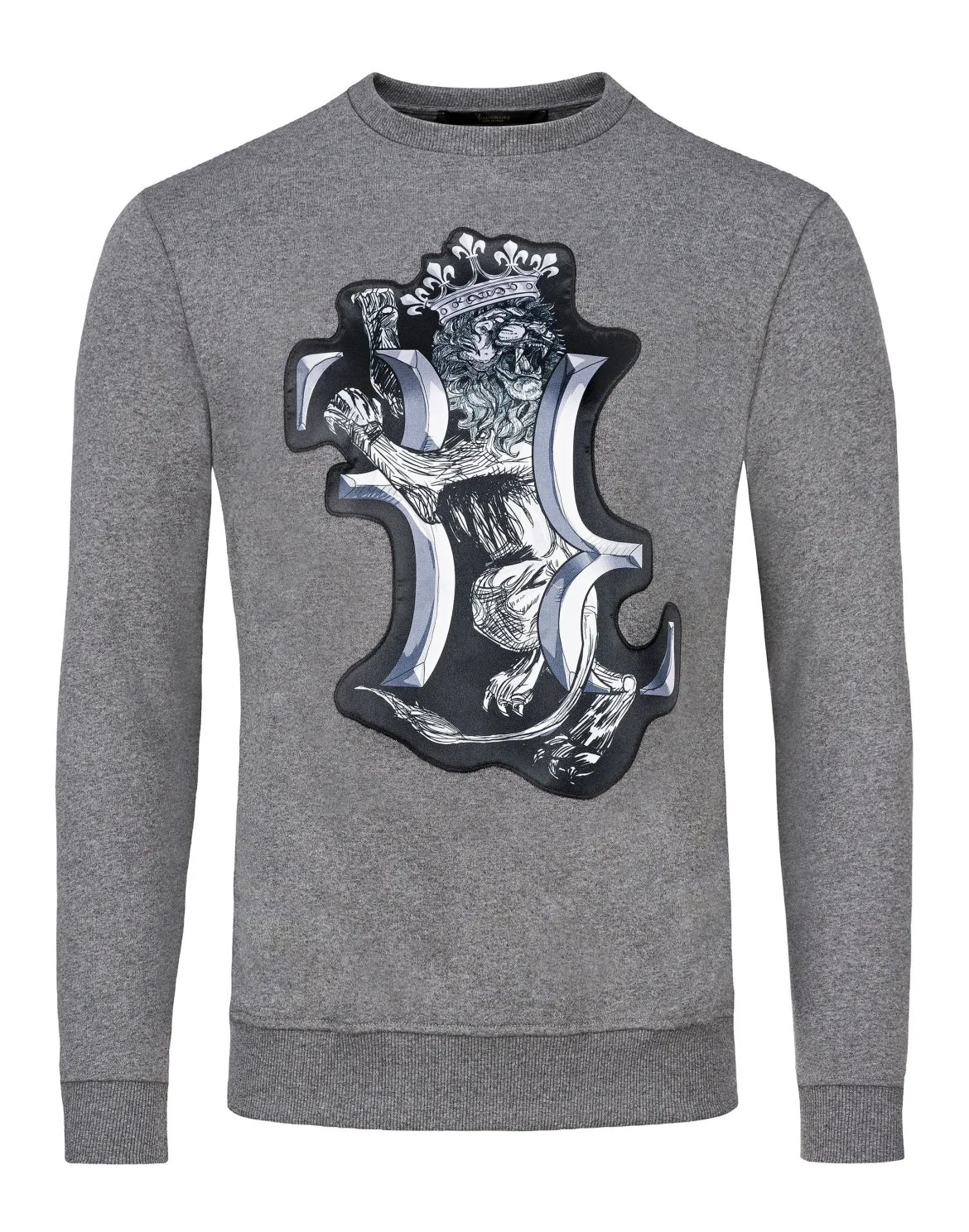 Sweatshirt LS Lion, цвет: Серый