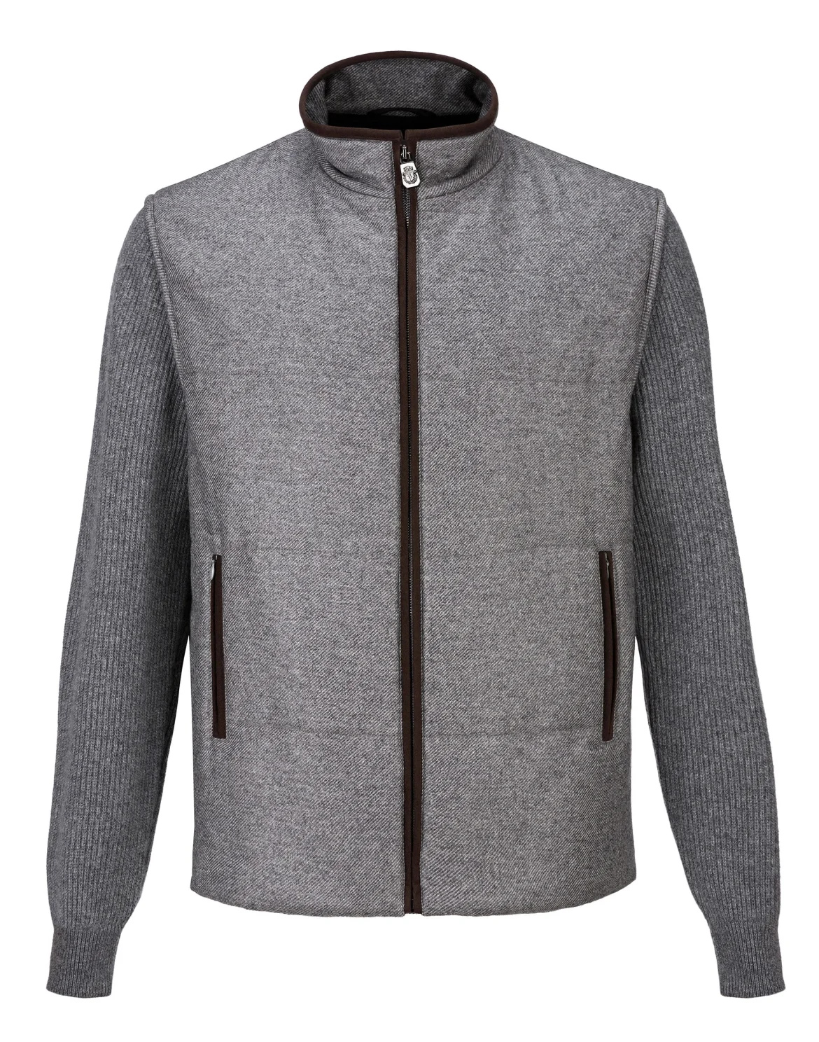 Knit Jacket Crest, цвет: Серый